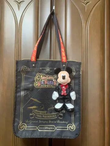 도쿄 디즈니 씨 빅밴드 비트 토트백