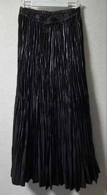 BEAUTY&YOUTH 블랙 플리츠 스커트