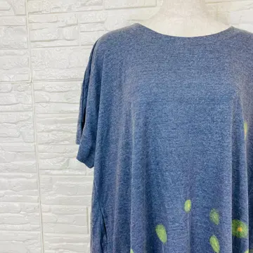 [ 새상품 ] BARNDOOR 민들레 패턴 티셔츠 튜닉 원피스