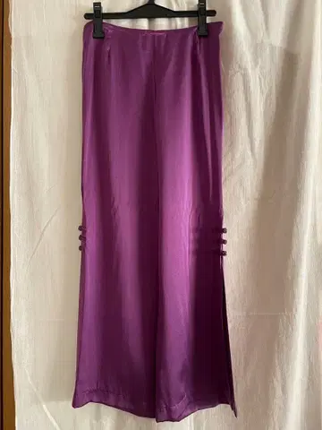 레어 ROUROU Lotus Room 아오자이 실크 팬츠 (2005년)