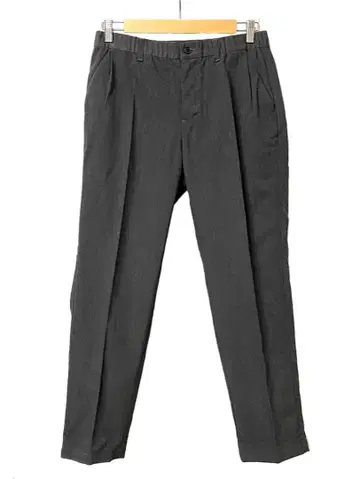 STILL BY HAND 스틸 바이 핸드 린넨 혼방 이지 슬랙스