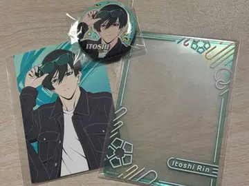 블루 록 이토시 린 케이스 포함 브로마이드 캔뱃지