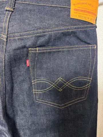 웨어하우스 데드스탁 미세탁 1001xx w36 초 레어 모델 초기?