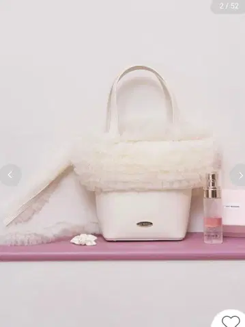 LILY BROWN 튤 절개 3WAY 토트백