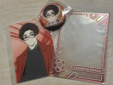 블루 록 유키미야 켄유 케이스 포함 브로마이드 캔뱃지