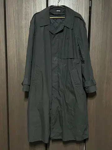 슈퍼 볼륨 스텐 칼라 충전솜 코트 사이즈 44R