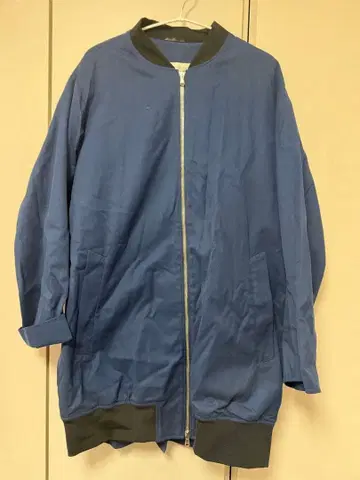 TATRAS x LUCIOVANOTTI 봄버 자켓 파랑 오버 사이즈