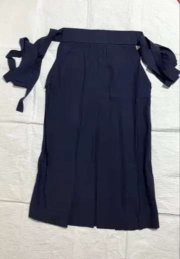 여자 하카마 (안돈 하카마) 스커트식 네이비 무지