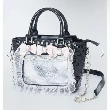 앙크루즈 확정 팬서비스 마법의 주문 에나멜 퀼팅 백