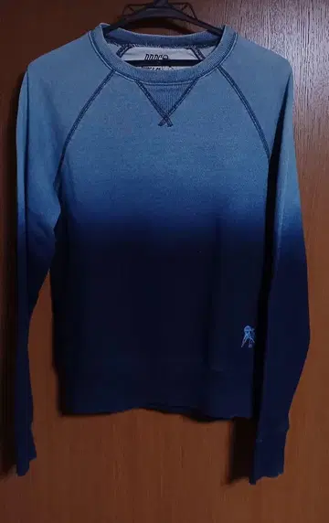 PRPS 인디고 그라데이션 맨투맨 M