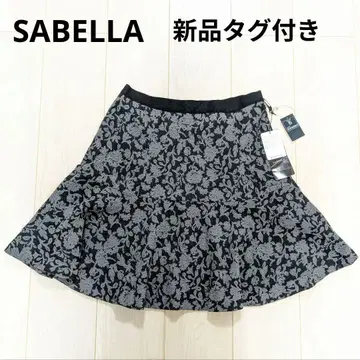 택 포함 새상품 SABELLA 사베라 플리츠 스커트 38 사이즈