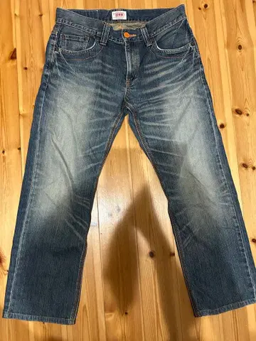 EDWIN 스트레이트 데님 M 사이즈 블루