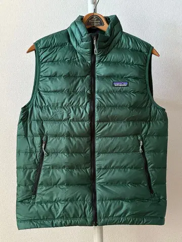 파타고니아 patagonia 다운 베스트 그린 S