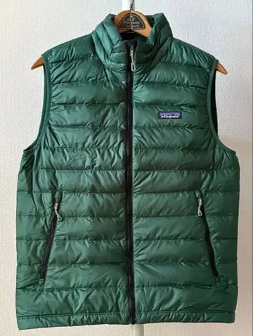 파타고니아 patagonia 다운 베스트 그린 S