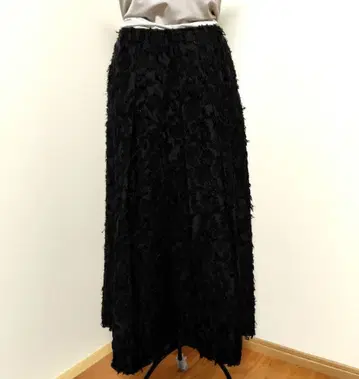 [ 미사용 새상품 ] 레킵 롱 스커트 ( 블랙 )