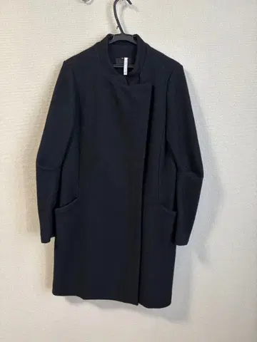 메틀리제 블랙 롱 코트 사이즈 38