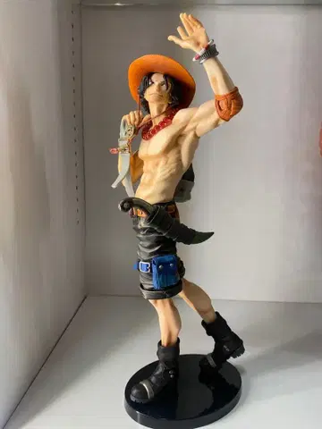 [개봉품 박스 없음] 원피스 제일복권 SMSP 에이스 A상 브러쉬 채색