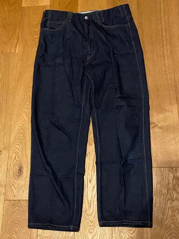 WEST'S 다크 블루 스트레이트 데님