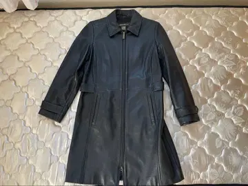 에디바우어 천연 가죽 코트 여성용 S 사이즈