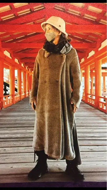 HYDE 착용 롱 코트 HYDE