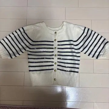 LILY BROWN 스트라이프 가디건