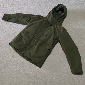 UNIQLO 새상품급! 하이브리드 다운 후드티 올리브 M