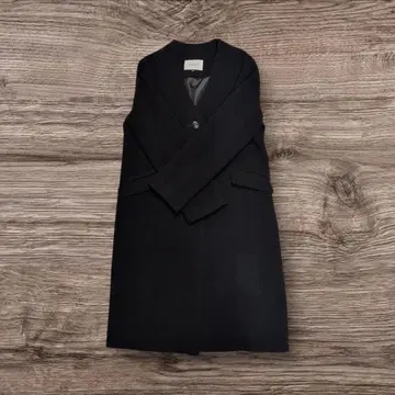 언리쉬 노카라 코트 네이비 S