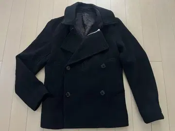 CABANE DE ZUCCA 주카 울 코트 블랙 S 사이즈