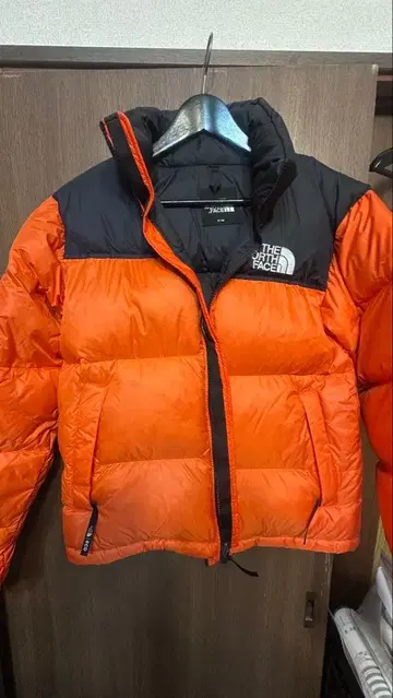 THE NORTH FACE 눕시 S/90 오렌지/블랙