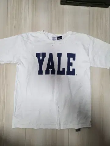 Champion Yale T셔츠 L 화이트