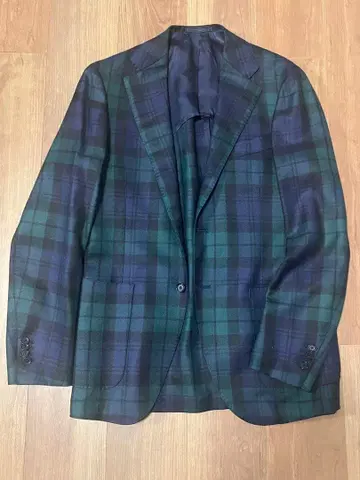 BEAMSF 블랙워치 자켓 사이즈 50