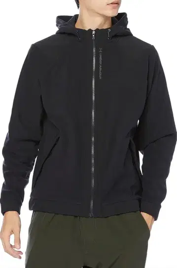 [ M 사이즈 ] 언더아머 프리 절개 풀 지퍼 후디 자켓