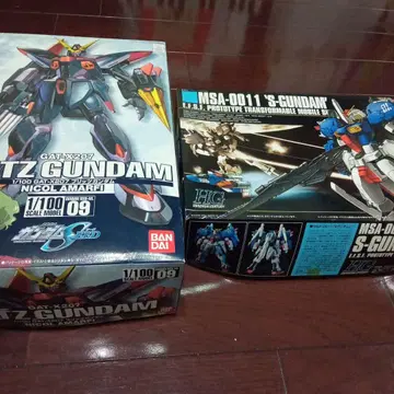 GAT-X207 BLITZ GUNDAM & S GUNDAM 완성품