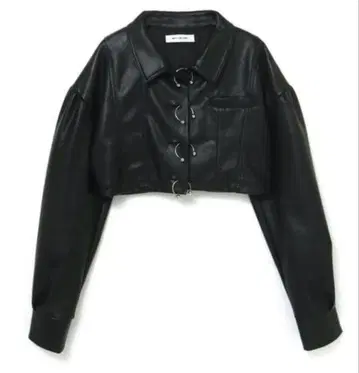 melt the lady 레더라이크 자켓