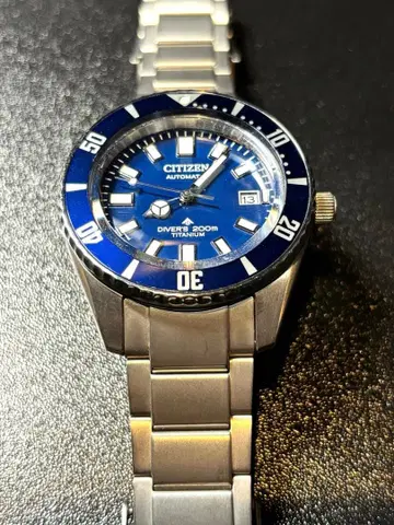 CITIZEN 손목시계 PROMASTER 후지츠보 다이버 기계식 손목시계