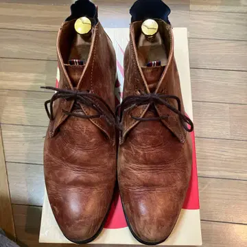 새상품급 Lloyd 독일 구매 gore-tex 브라운 가죽 처카 부츠