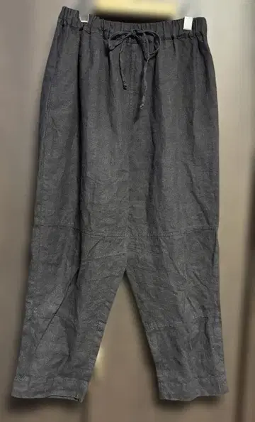 muku 리투아니아 린넨 팬츠 블랙