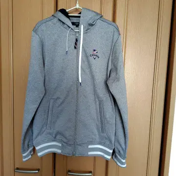 캘러웨이 그레이 후드 부착 후드티