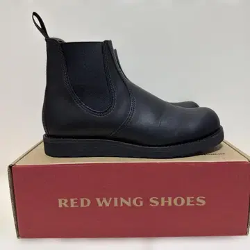 RED WING SHOES 사이드 고어 부츠 블랙 레드윙 3194
