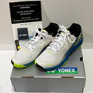 미사용 YONEX 옴니 클레이 코트용 테니스화 에어러스 대시 25.5