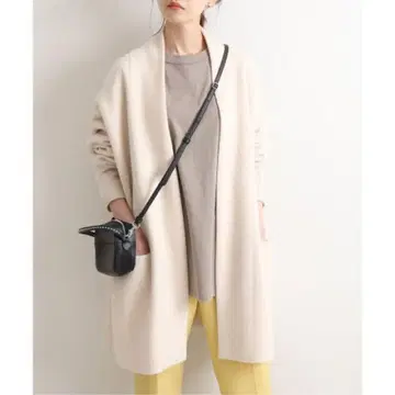 IENA 울 캐시미어 가운 가디건