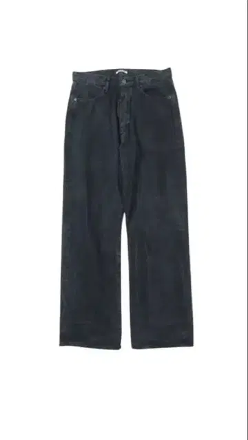 [ AURALEE ] 셀비지 페이디드 라이트 데님 블랙