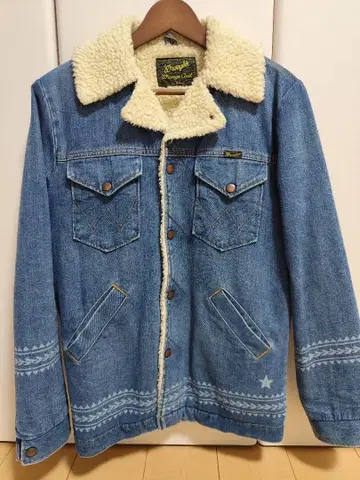 론 헤르만 x 랭글러 보아 데님 자켓 레어 상품 RHC