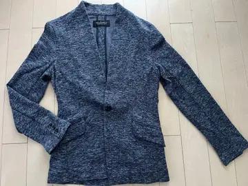 토네이도 마트 네이비 테일러드 자켓