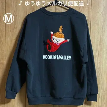무민 리토미 트레이닝복 사가 자수 풀오버 상의 M 사이즈
