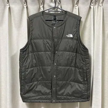 THE NORTH FACE 다운 베스트 L 사이즈 올리브 그린