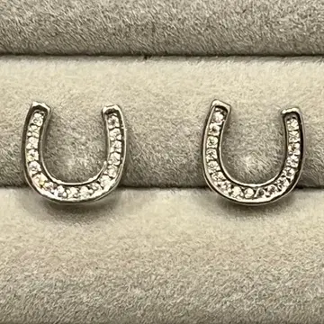 Silver925 말굽 말발굽 호스슈 귀걸이