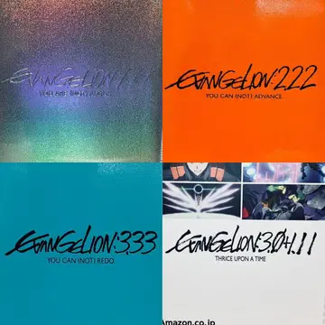 에반게리온 블루레이 4작품 세트