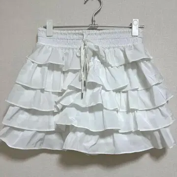 스나이델 snidel 볼륨 미니 스커트