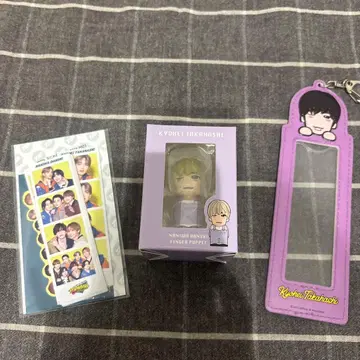 나니와단시 타카하시 쿄헤이 손가락 인형 포토 홀더